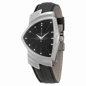 Hamilton H24411732 Ventura Mens Quartz Asymmetric Stainless Steel watch