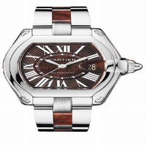 Cartier W6206000 Roadster Mens Hand Wind 18kt White Gold watch