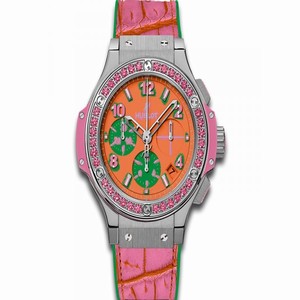 Hublot 341.SP.4779.LR.1233.POP15 Ladies Automatic Polished and Satin-finished Stainless Steel watch