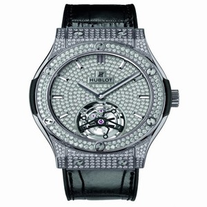 Hublot 505.NX.9010.LR.1704 Mens Automatic Diamond Set Titanium watch