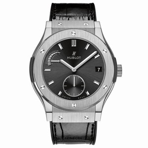 Hublot 516.NX.1470.LR.1104 Mens Hand Wind Polished and Satin-finished Titanium watch