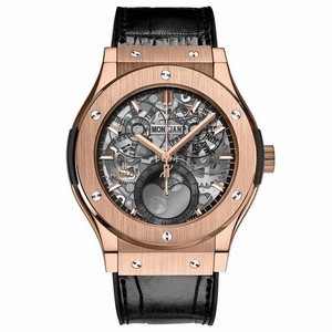 Hublot 517.OX.0180.LR Mens Automatic Polished and Satin-finished 18K King Gold watch