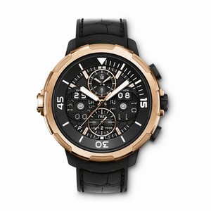 IWC IW379401 Mens Automatic 18kt Rose Gold and Rubber Coating Titanium watch