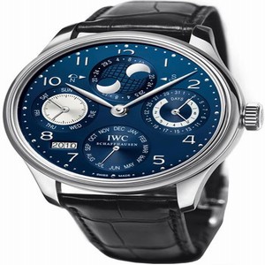 IWC IW502121 Portuguese Mens Automatic 18k White Gold watch