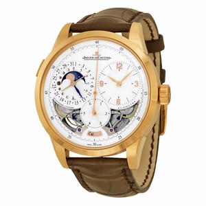 Jaeger LeCoultre 604.25.20 Duometre Mens Hand Wind 18kt Rose Gold watch