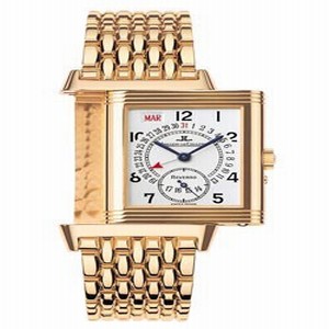 Jaeger LeCoultre Q273212A Reverso Mens Hand Wind 18kt Pink gold watch