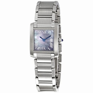 Cartier W51034Q3 Tank Ladies Quartz Stainless Steel watch