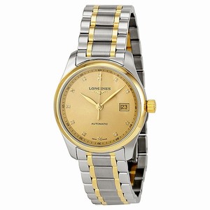 Longines L22575377 Master Collection Ladies Automatic 18kt Gold-plated Stainless Steel watch