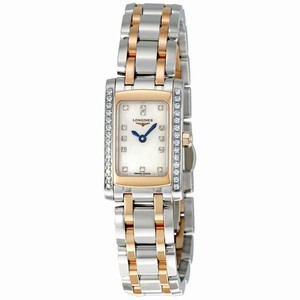 Longines L51585897 PrimaLuna Ladies Quartz Stainless Steel Case Set with Diamonds watch
