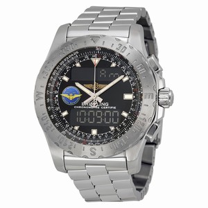 Breitling 2396 Professional Mens Quartz Stainless Steel watch