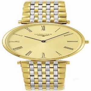 Longines L4.709.2.31.7 La Grande Classique Mens Quartz Gold-tone Stainless Steel watch
