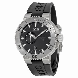 Oris 01 743 7664 7253-07 4 26 34TEB Aquis Mens Automatic Titanium watch