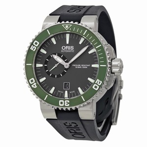 Oris 743-7673-4137RS Aquis Mens Automatic Stainless Steel watch