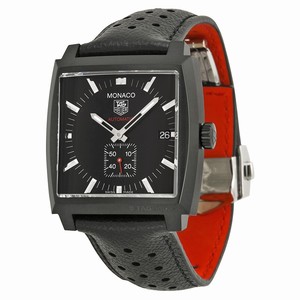 Tag Heuer WW2119.FC6338 Monaco Mens Automatic Titanium Carbide Coated Steel watch