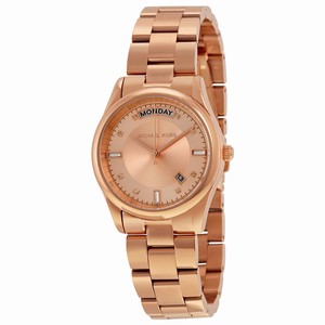 Michael Kors MK6071 Ladies Quartz Rose Gold-plated Stainless Steel watch