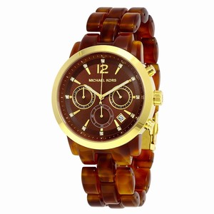 Michael Kors MK6235 Ladies Quartz Gold-plated Stainless Steel watch