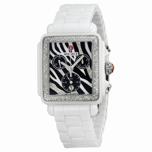 Michele MWW06F000010 Deco Ladies Quartz White Ceramic watch