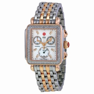 Michele MWW06P000232 Ladies Quartz Stainless Steel and Rose Gold-plated watch