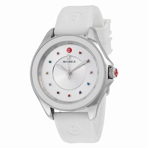 Michele MWW27A000007 Ladies Quartz White Silicone watch