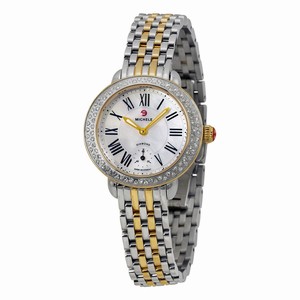 Michele 43 Serein Ladies Quartz Stainless Steel watch