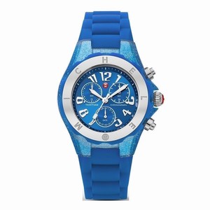 Michele MWW12F000074 Tahitian Jelly Beans Ladies Quartz Stainless Steel with Blue Glitter watch