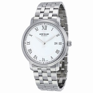 Montblanc 112610 Tradition Mens Automatic Stainless Steel watch