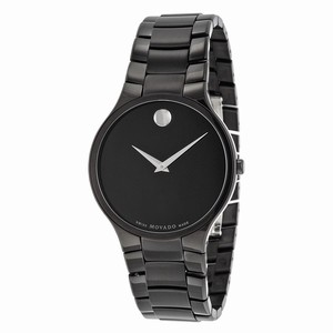 Movado 0606594 Unisex Quartz Black Ion-plated Stainless Steel watch
