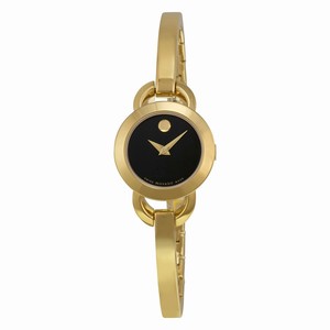 Movado 0606888 Ladies Quartz Yellow Gold PVD Stainless Steel watch