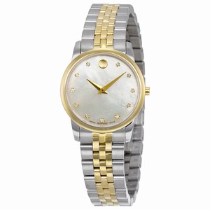 Movado 0606900 Ladies Quartz Black PVD Stainless Steel watch