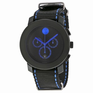 Movado 3600309 Mens Quartz Black TR90 Composite watch