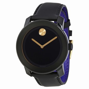 Movado 3600046 Bold Mens Quartz Black TR90 Composite watch