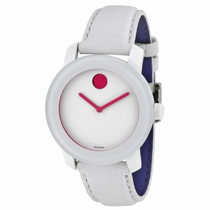 Movado 3600177 Bold Ladies Quartz White TR90 composite material watch