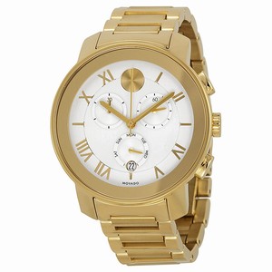 Movado 3600206 Bold Ladies Quartz Yellow Gold PVD Stainless Steel watch