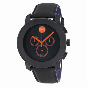 Movado 3600232 Bold Mens Quartz Black TR90 Composite watch