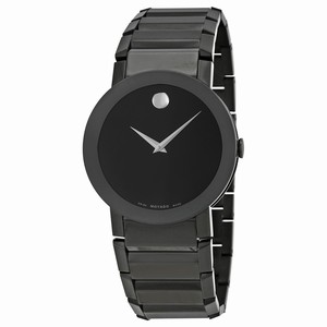 Movado 0606307 Sapphire Mens Quartz Black PVD Stainless Steel watch