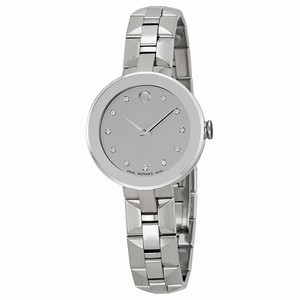 Movado 0606814 Sapphire Ladies Quartz Stainless Steel watch