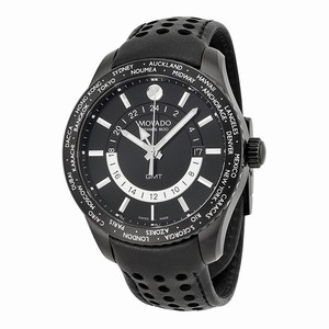 Movado 2600117 Series 800 Mens Quartz Black PVD Stainless Steel watch