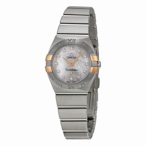 Omega 12320246055005 Constellation Ladies Quartz Stainless Steel watch