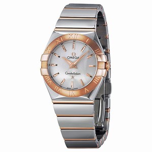 Omega 12320276002003 Constellation Ladies Quartz Stainless Steel and 18 Carat Gold watch