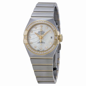 Omega 12325272055004 Constellation Ladies Quartz Stainless Steel and 18kt Yellow Gold watch