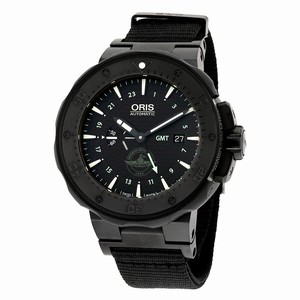 Oris 01 747 7715 7754-Set Mens Automatic Black DLC Titanium watch
