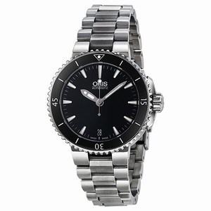 Oris 01 733 7652 4154 07 8 18 01P Aquis Ladies Automatic Stainless Steel watch