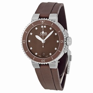 Oris 01 733 7652 4192-07 5 18 12FC Aquis Ladies Automatic Stainless Steel watch