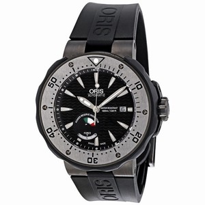 Oris 01 667 7645 7284-Set Divers Mens Automatic Grey-tone Titanium watch