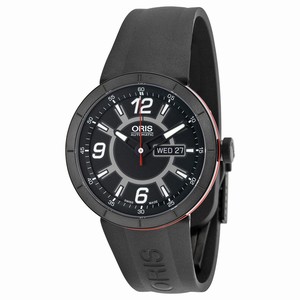Oris 01 735 7651 4764 07 4 25 06B TT1 Mens Automatic Black DLC Stainless Steel watch