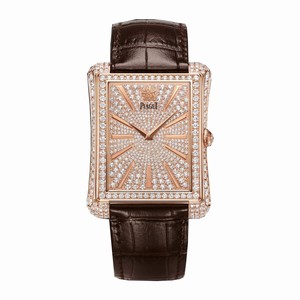 Piaget G0A33076 Mens Automatic 18K Rose Gold Case set with Diamonds watch