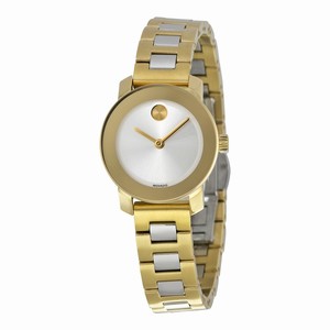 Movado 3600336 Bold Ladies Quartz Yellow Gold Ion-plated Stainless Steel watch