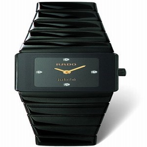 Rado R13337722 Ladies Quartz Black Ceramic watch