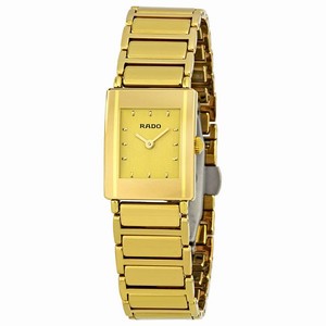 Rado R20383272 Ladies Quartz Gold-tone Ceramic watch
