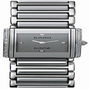 Rado R20430722 Ladies Quartz Platinum-tone Ceramic watch